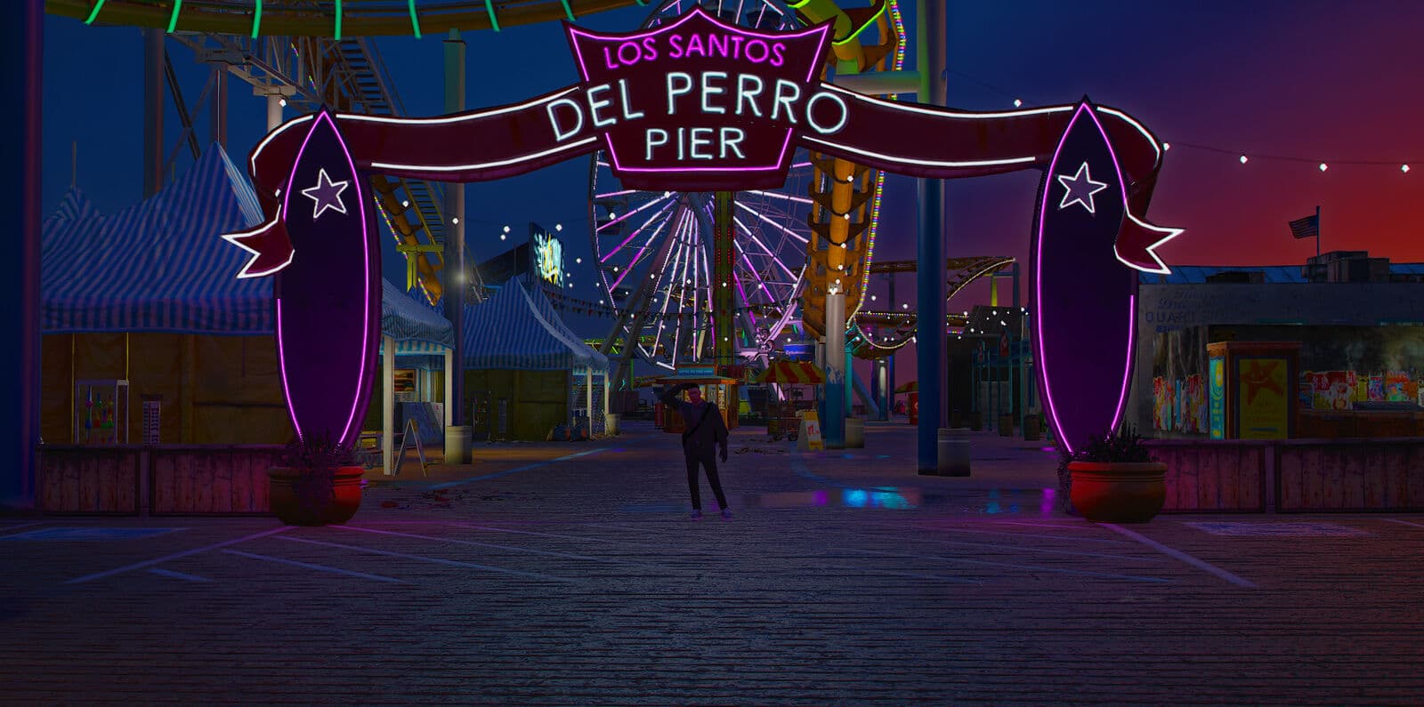 Los Santos Del Perro Pier
